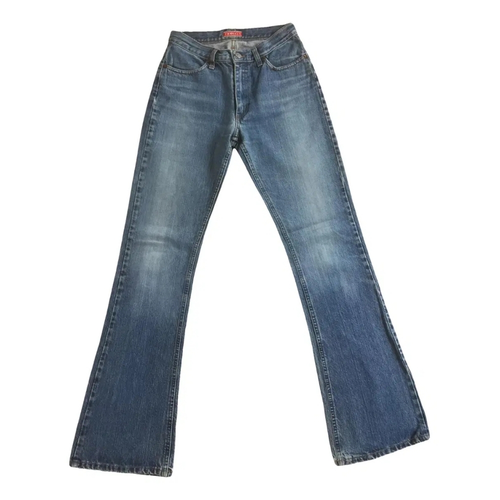 Stylish Light Blue Women's Flare Jeans